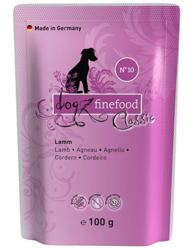 Dogz Finefood Classic N.10 Jagnięcina 100g