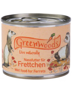 Greenwoods dla fretek - Kurczak 200g