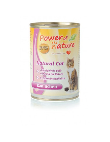 Power of Nature Natural Cat Kaninchen - Królik 400g