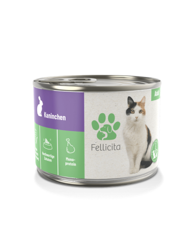 Fellicita Cat Pure Kaninchen - Królik 200g