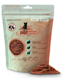 Catz Finefood Meatz Wild Mix - królik, kaczka, jeleń 45g 2