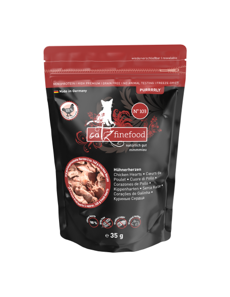 Catz Finefood Purrrrly N.103 Serca kurczaka 35g