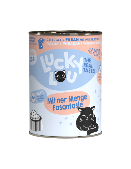 Lucky Lou Lifestage Adult Drób i bażant 400g