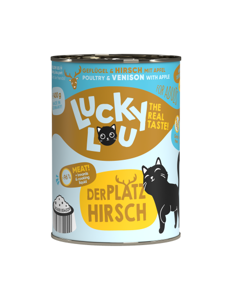 Lucky Lou Lifestage Adult Drób i jeleń 400g