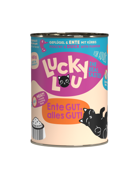 Lucky Lou Lifestage Adult Drób i kaczka 400g