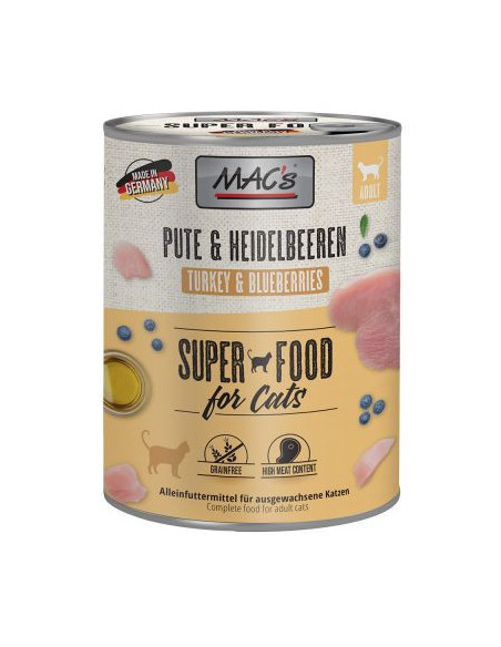 MAC's Cat Indyk wołowina i borówka 800g