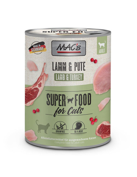 MAC's Cat Jagnięcina i indyk 800g