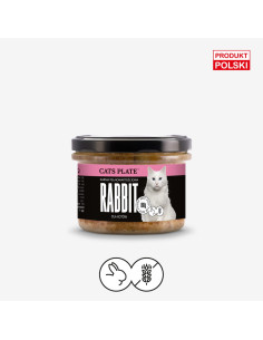 Cats Plate Rabbit - Królik 180g