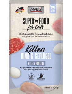 MAC's Karma Kitten Wołowina i drób 100g