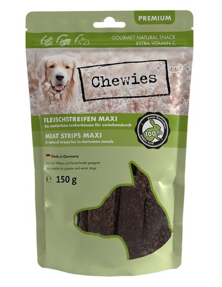 Chewies Maxi Meat Strips 100%  Królik 150g