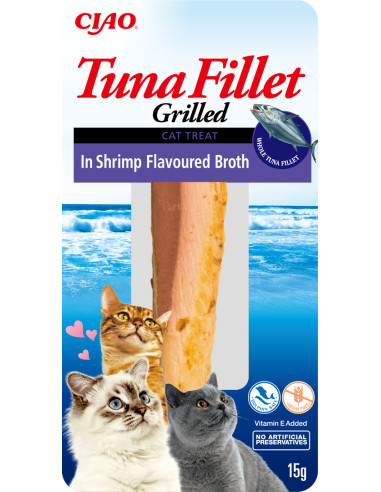 Inaba Ciao Filet z tuńczyka w bulionie krewetkowym