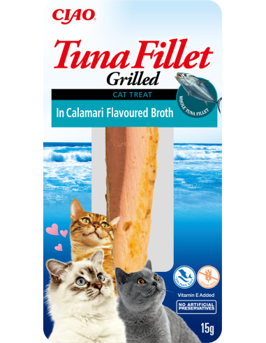 Inaba Ciao Filet z tuńczyka w bulionie z kalmarów Data ważności 26.03.2024