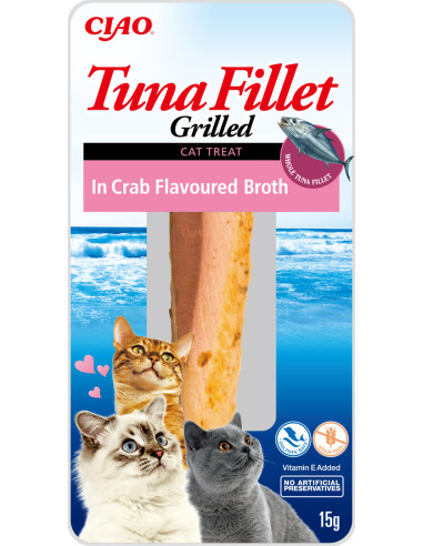 Inaba Ciao Filet z tuńczyka w bulionie krabowym