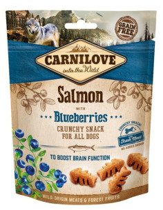 Carnilove Dog Snack Fresch Crunchy Łosoś z jagodami 200 g