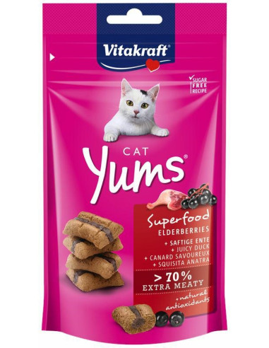 Przysmaki Vitakraft Cat Yums - Kaczka z Czarnym Bzem 40g