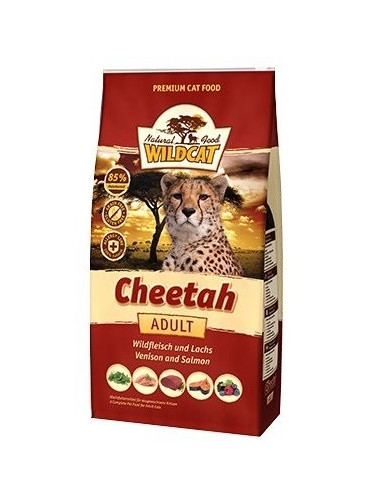 WildCat Cheetah - Dziczyzna i łosoś 500g