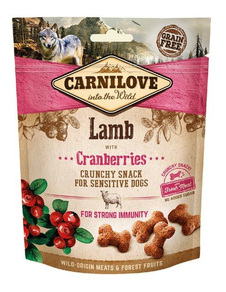 Carnilove Dog Snack Fresh Crunchy Jagnięcina 200g