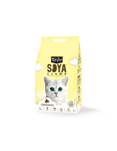 Kit Cat Soya Clump Original - żwirek sojowy 7l
