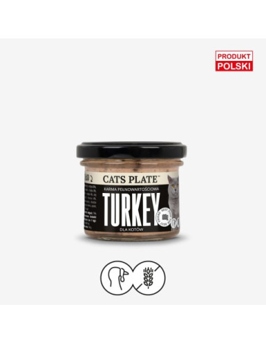 Cats Plate Turkey - Indyk 100g