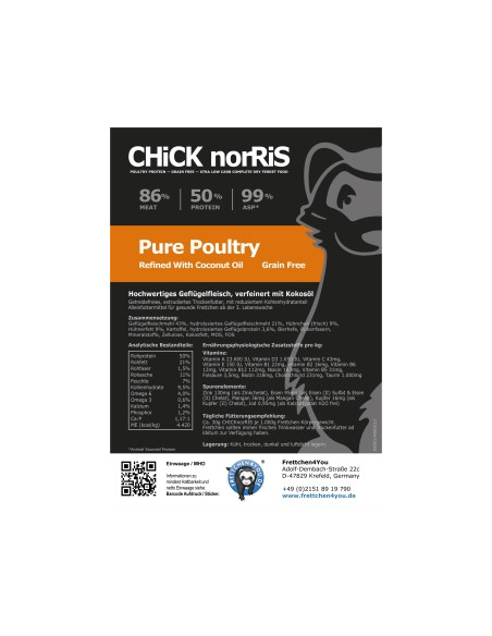 Frettchen4You V2.0 CHICK norRIS 1kg