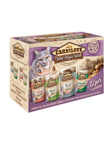 Carnilove Cat Multipack 12 x 85g