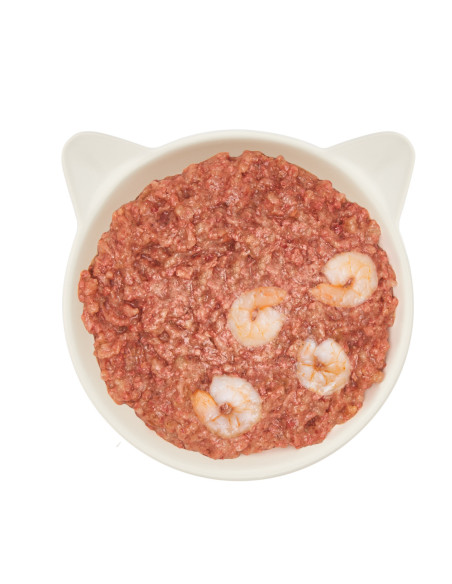 WOW Cat Pate Junior Kitten Huhn & Garnele - Kurczak i krewetki 125g