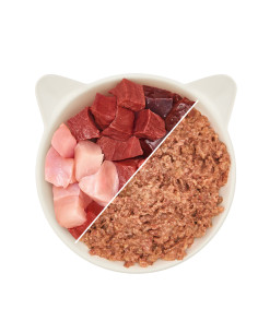 WOW Cat Pate Rind & Pute - Wołowina i indyk 200g 2