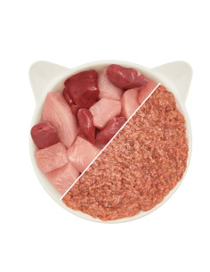 WOW Cat Pate Huhn Pur - Kurczak 400g 2