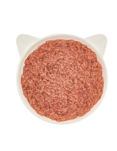 WOW Cat Pate Huhn & Lachs - Kurczak i łosoś 400g