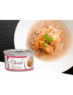 Chérie - Tuńczyk z dzikim łososiem 80g 2