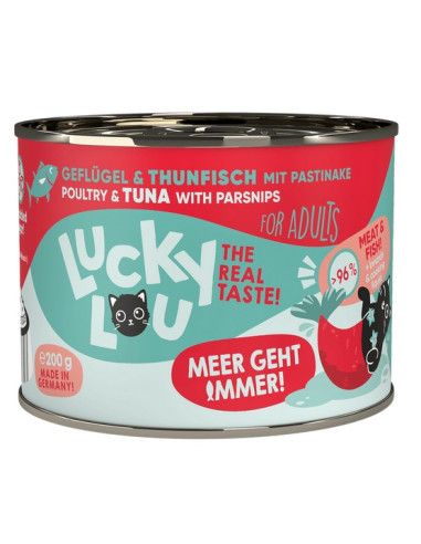 Lucky Lou Lifestage Adult Drób i tuńczyk 200g
