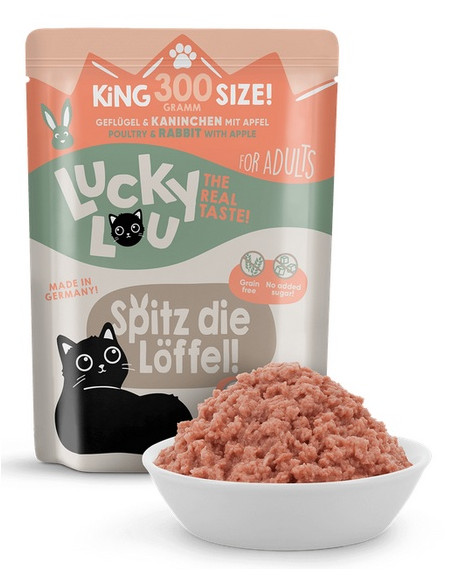 Lucky Lou Lifestage Adult Drób i królik 300g