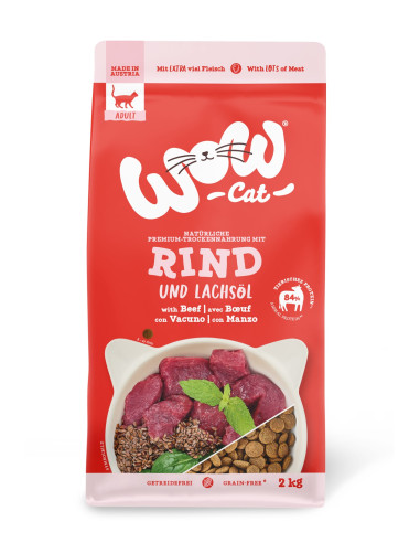 WOW CAT mit Rind - Wołowina 2kg