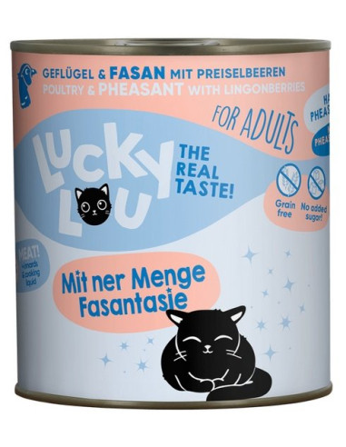 Lucky Lou Lifestage Adult Drób i bażant 800g