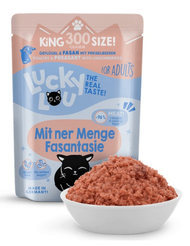 Lucky Lou Lifestage Adult Drób i bażant 300g