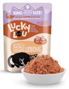 Lucky Lou Lifestage Adult Drób i łosoś 300g
