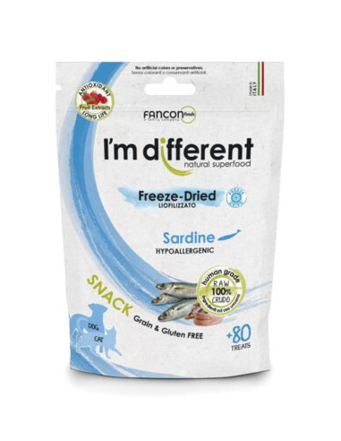 I'm different Freeze-Dried Snack - Sardynka 40g