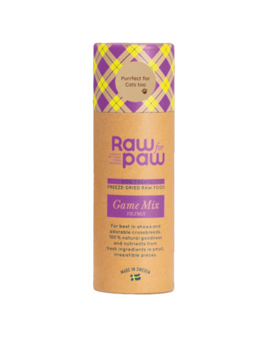 Raw for Paw Wild Game Mix - dziczyzna liofilizowane przysmaki (45g)