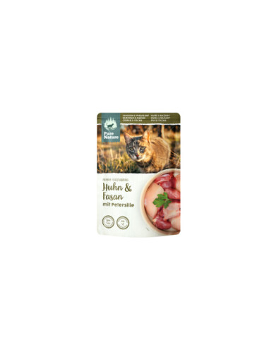 PURE NATURE CAT Huhn Fasan - Kurczak z bażantem 85g