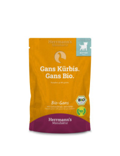 HERRMANN'S Selection Kitten Bio Gans - Bio gęsina dla...