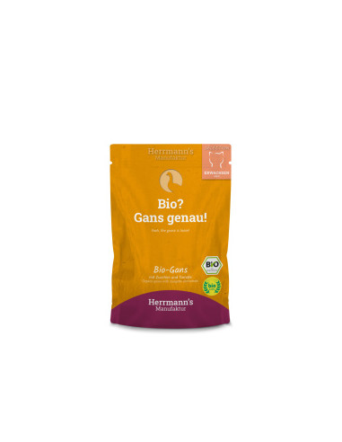 HERRMANN'S Selection Cat Bio Gans - Bio gęsina 100g