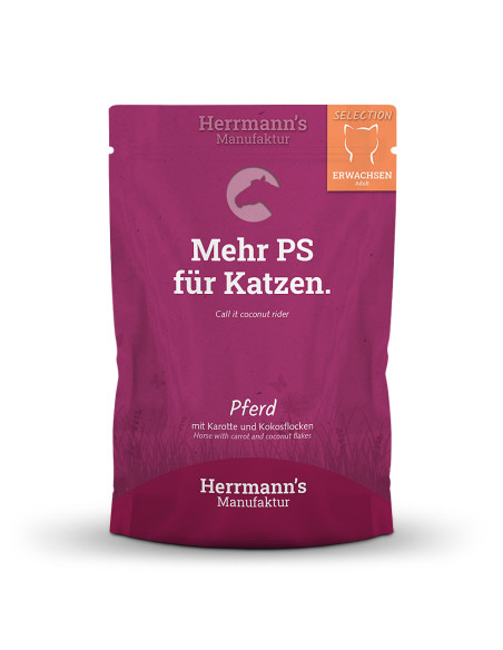 HERRMANN'S Selection Cat Pferd - Konina 100g
