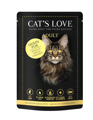 CAT’S LOVE – Kurczak w naturalnej galaretce 85g