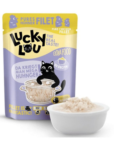 Lucky Lou Extrafood Kurczak w bulionie 70g