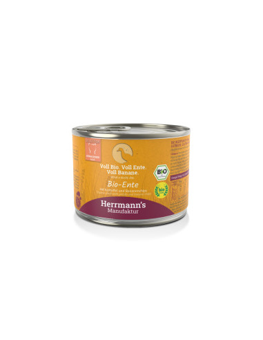 HERRMANN'S Selection Cat Bio Ente - Bio kaczka 200g