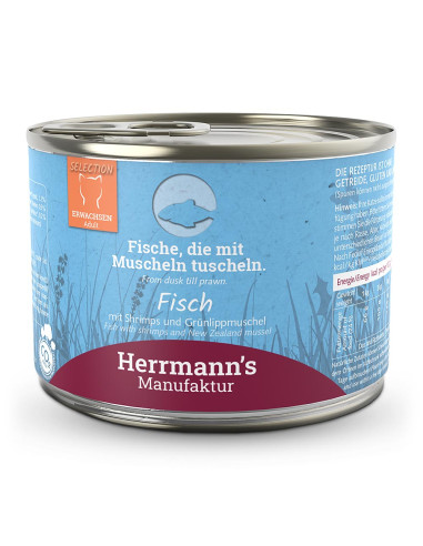 HERRMANN'S Selection Cat Fisch Garnelen - Ryby...