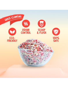 Kit Cat Soya Clump Confetti - żwirek sojowy 7l 2