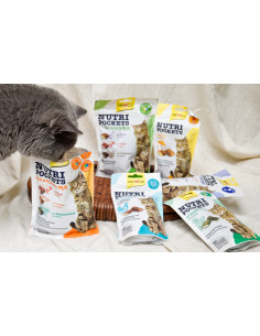 GimCat Nutri Pockets Catnip z kocimiętką 60g 2