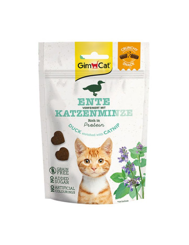 GimCat Crunchy Snack Kaczka z kocimiętką 50g