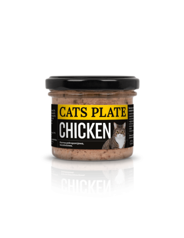 Cats Plate Chicken - Kurczak 100g